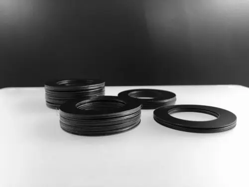 black nylon spacers