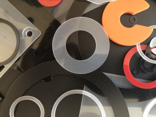 polypropylene close up